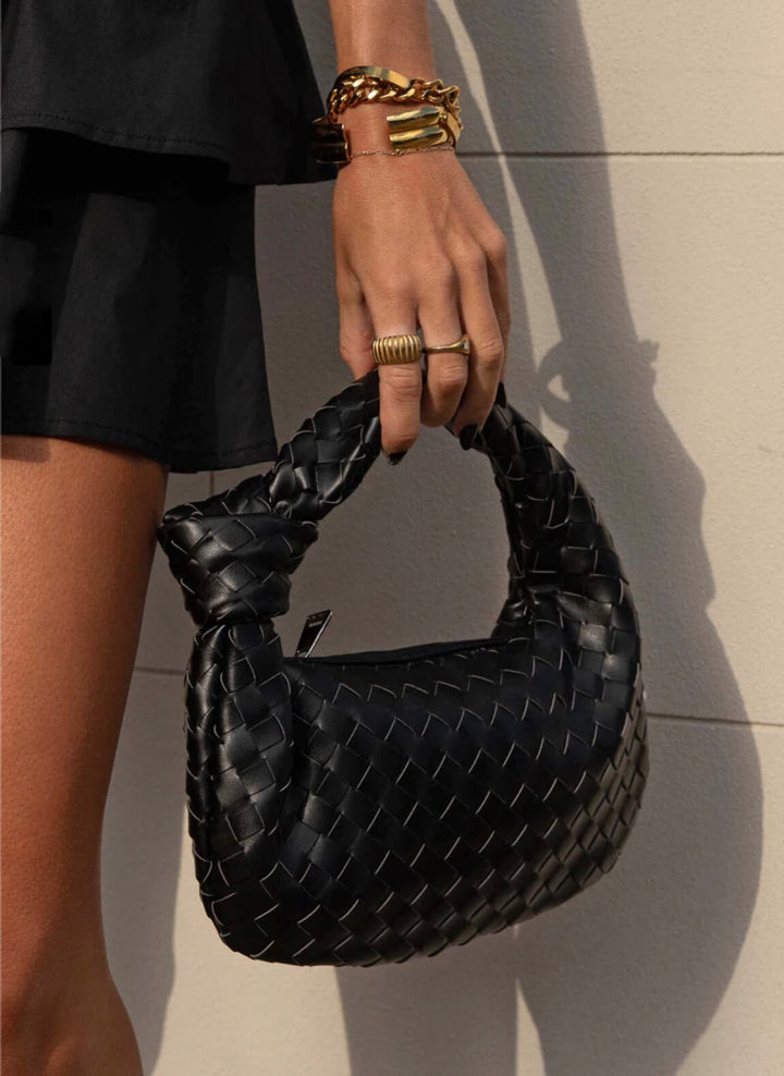 Straya Woven Chic™ | Premium Woven Handbag