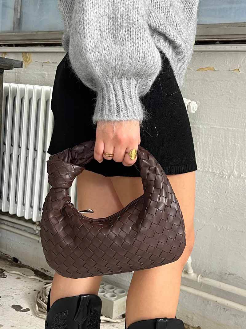 Straya Woven Chic™ | Premium Woven Handbag